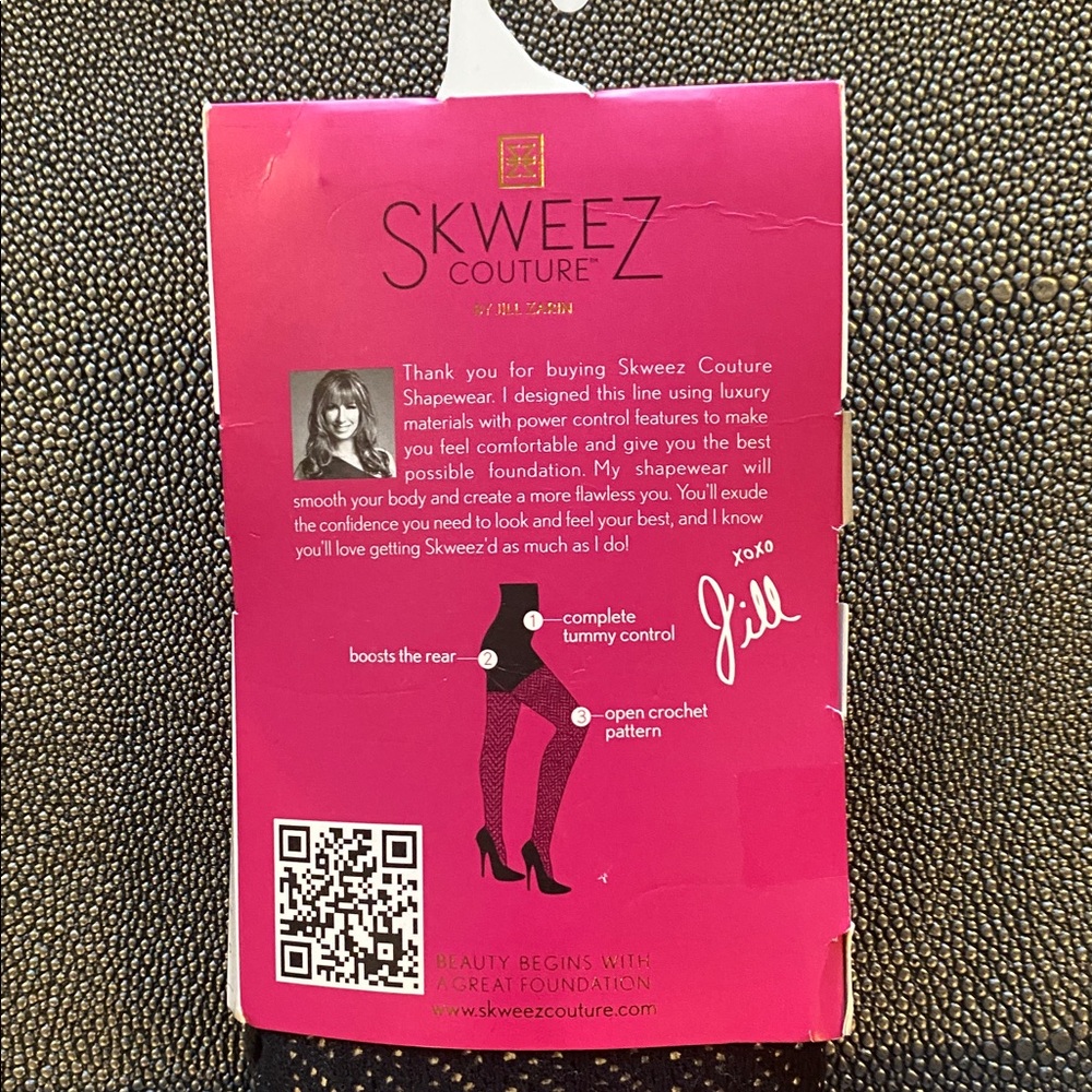 SKWEZED Black Patterned Tights